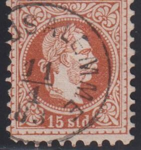 Austria - Turkey Office #3//7a Used