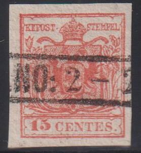 Austria - Lombardy-Venetia #4d Used