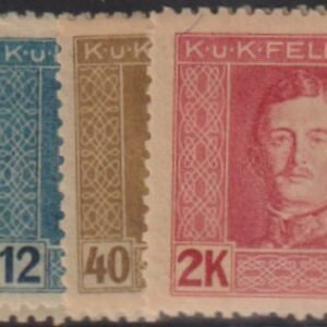 Austria #M49a,55a,60a,65a Hinged