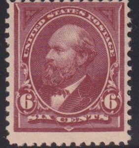 US Bureau and Regular Issues #256 MintNH