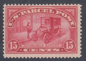 US Q7 US Parcel Post Pristine OG! Mint F - VF $100