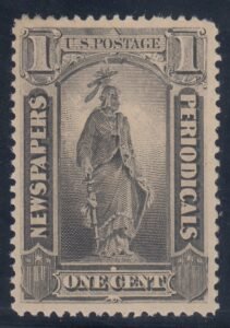 US PR81 Newspaper Mint VF No Gum