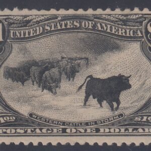 US 292 Early Commemoratives F-VF Hinged Large Margins cv $1,500