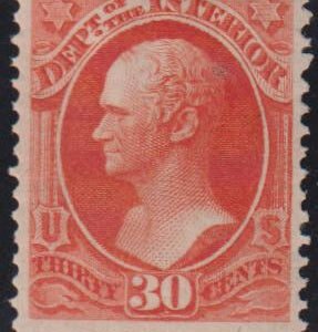 US Officials #O23 MintHinged AVE - F