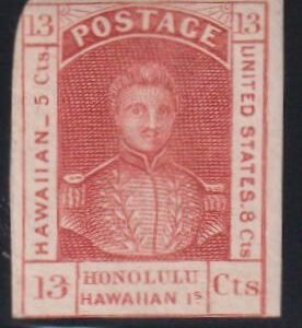 US Possessions - Hawaii #6 MintLH F