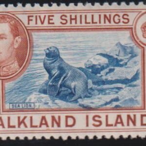 British Area A- M - Falkland Islands #94a MintLH VF