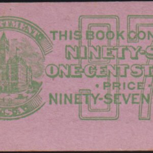 US Booklets #BK67 Mint VF