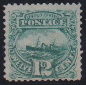 US 1869 Pictorials #117 Mint F+