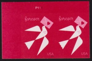 US 5826 Modern Imperf Love Pair