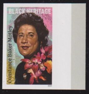 US 5830 Modern Imperf Constance Baker Motley Single