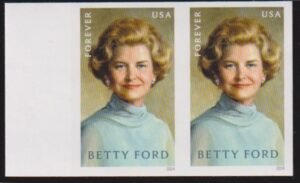 US 5852 Modern Imperf Betty Ford Pair