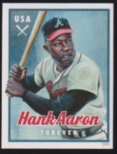 US 5908 Modern Imperf Hank Aaron Single