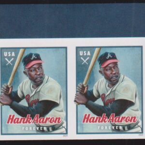 US 5908 Modern Imperf Hank Aaron Pair