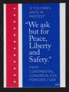 US 5939 Modern Imperf First Continental Congress Single