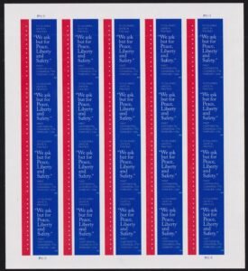 US 5939 Modern Imperf First Continental Congress Sheet