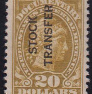 US Revenues #RD18 MintNH F - VF