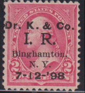 US Revenues #RS314A Used XF