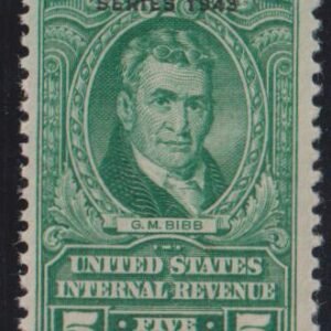 US Revenues #RD154 MintNH F - VF