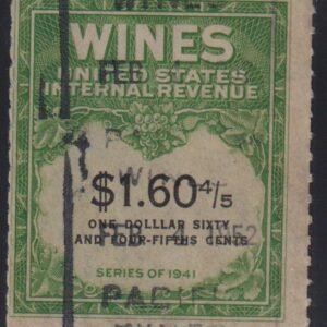 US Revenues #RE196a Used F+