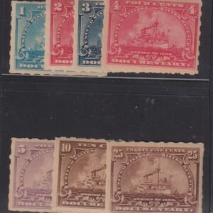 US Revenues #R163p-68p MintLH/NH F - VF