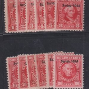 US Revenues #R386-97 MintLH/NH F - VF