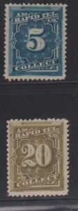 US Telegraph #1T10-12 MintHinged F - VF