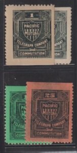 US Telegraph #13T1//5 MintLH/NH