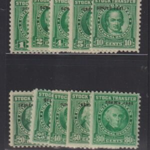 US Revenues #RD92-103 MintLH/NH F - VF