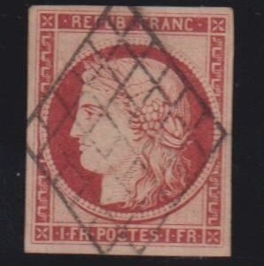 France #9 Used XF
