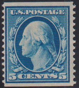 US Washington - Franklin #355 MintLH F - VF