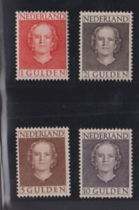 Netherlands and Colonies #319-22 Mint NH F - VF