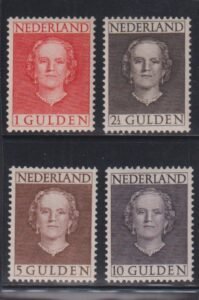 Netherlands and Colonies #319-22 Mint NH XF