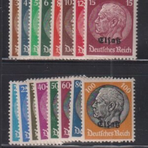 French Colonies and French Area - Alsace #N27-42 Mint NH F - VF