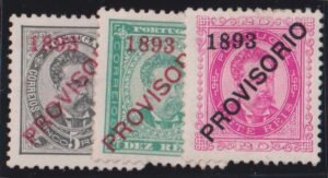 Countries - N- Z - Portugal #88-90 MintHinged F - VF