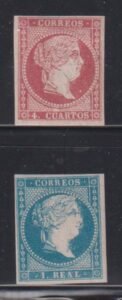 Spain #45-46 MintHinged VF