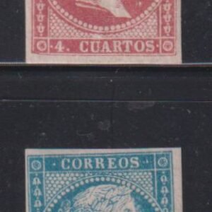 Spain #45-46 MintHinged VF