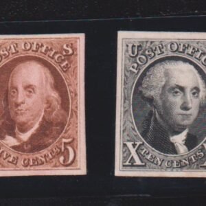 US Essays and Proofs #3P4-4P4 Mint XF