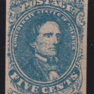 US Confederates #4 MintHinged VF - XF
