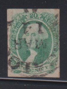 US Confederates #13 Used F - VF