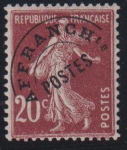 France #Yv54a MintLH F