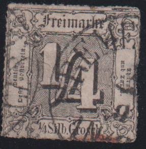Countries - N- Z - Thurn & Taxis #21 Used AVE