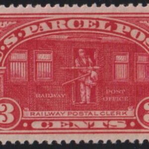 US Parcel Post #Q3 MintNH VF+