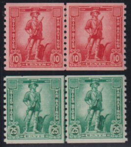 US WS12-13 War Savings Stamps Mint NH VF