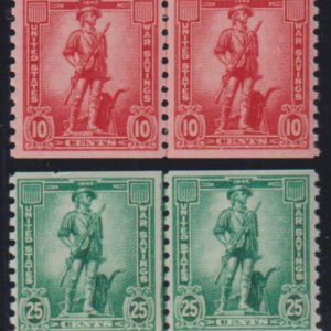 US Savings Stamps #WS12-13 MintNH VF