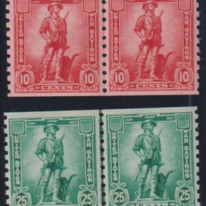 US Savings Stamps #WS12-13 MintNH VF