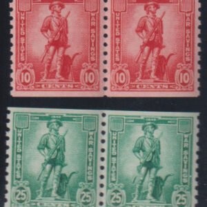 US Savings Stamps #WS12-13 MintNH VF - XF
