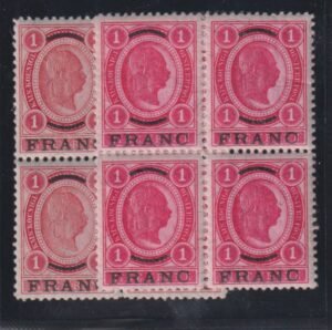 Austria - Crete #5,5A MintLH/NH VF