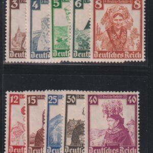 Germany #B69-78 MintLH VF