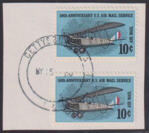 US Errors Post 1931 #C74b Used VF