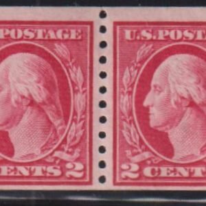 US Washington - Franklin #444 Hinged F - VF